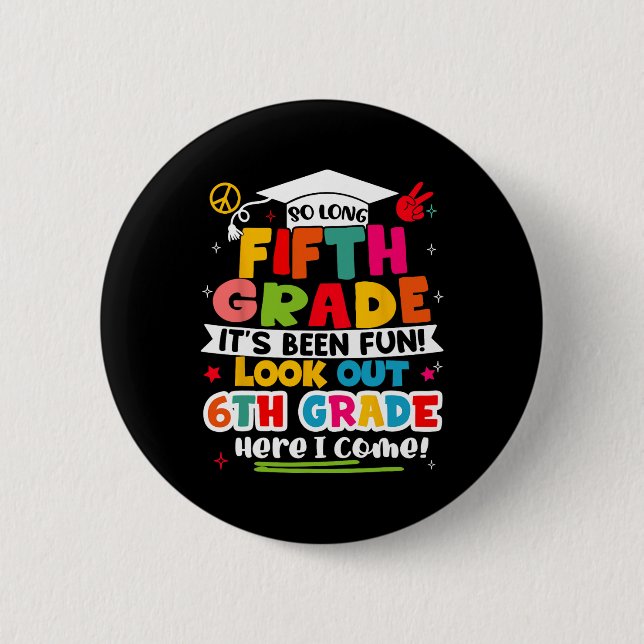 Abschluss Graduate Boys Girls Ki Button (Vorderseite)