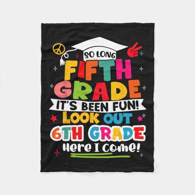 Abschluss Graduate Boys Girls Ki Fleecedecke (Vorderseite)