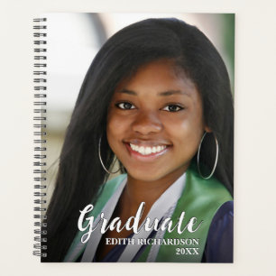 Abschluss Graduate Foto School Keepake Custom Planer