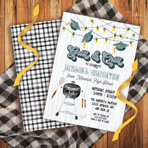 Abschluss Grill and Chill GRILLEN Einladung