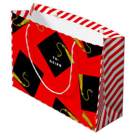 Abschluss Große Geschenktasche Große Geschenktüte