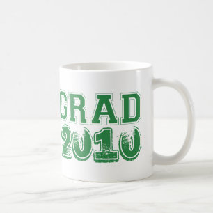 Abschluss Grüne Klasse Jahr 2010 benutzerdefiniert Tasse