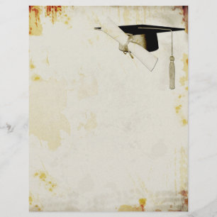 Abschluss Grunge Letterhead