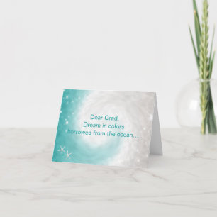 Abschluss Gruß Karte