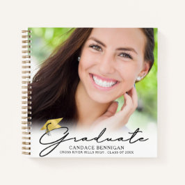 Abschluss Guest Book 2 Fotos Script Keepake Notizbuch