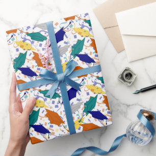 Abschluss Hat Toss (akademisch) Geschenkpapier