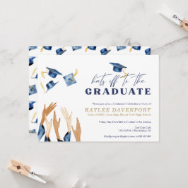 Abschluss Hats von Aquarellmützen