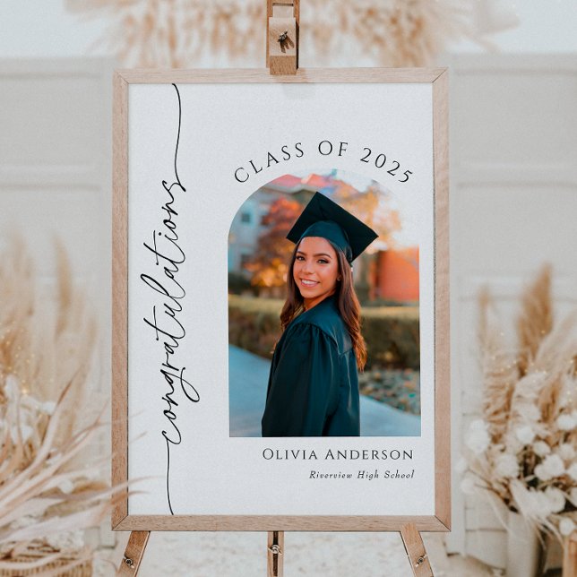 Abschluss Herzlichen Glückwunsch Begrüßung Poster (Von Creator hochgeladen)