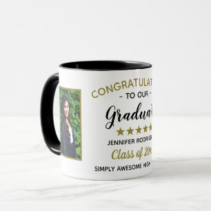 Abschluss Herzlichen Glückwunsch Graduate Custom 2 Tasse