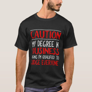 Abschluss in einem Unternehmen T-Shirt