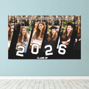 Abschluss Individuelle Leinwand mit Fotocollage