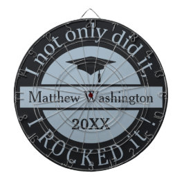 Abschluss individuelle Name & Jahresdartboard Dartscheibe