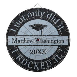 Abschluss individuelle Name & Jahresdartboard Dartscheibe