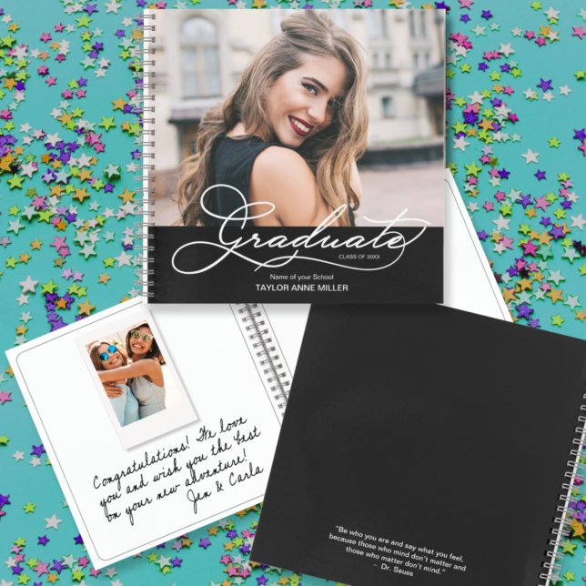 Abschluss Instant Foto und Message Guest Book Notizbuch (Von Creator hochgeladen)