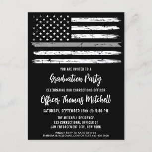 Abschluss Inv Einladungspostkarte