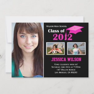 Abschluss Invitation Class of 2012 Einladung