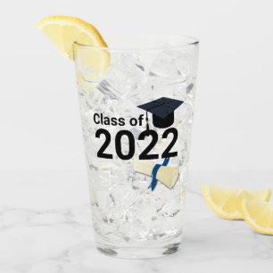 Abschluss Jahr elegant Klasse 2022 Glas