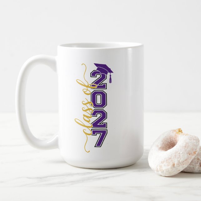Abschluss Kaffeetasse (Mit Donut)