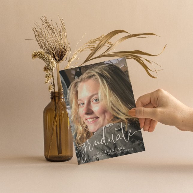 Abschluss-Karte für das vertikale Foto Ankündigung (Von Creator hochgeladen)