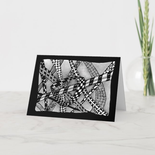 Abschluss-Karte für gekettete Pfade Karte (Vorderseite)