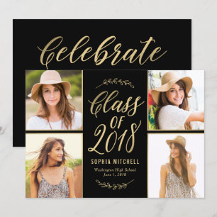 Abschluss-Karte für Radiowellen Einladung