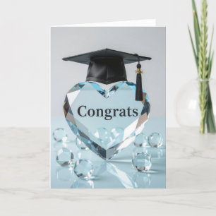 Abschluss-Karte, Glückwunsch Grad, Graduationspart Feiertagskarte