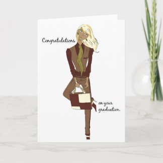 Abschluss-Karte Karte