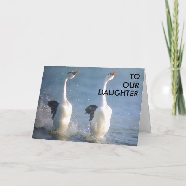 Abschluss-KARTE "ZU UNSEREM HERBST" Karte (Vorderseite)