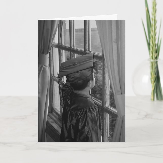 Abschluss-Karten-Schablone Karte (Vorderseite)