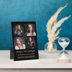 Abschluss Keepake Moderne FotoCollage Klasse Bk Fotoplatte