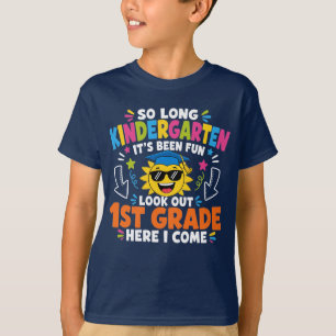 Abschluss Kindergarten 1. Klasse Kinder  T-Shirt