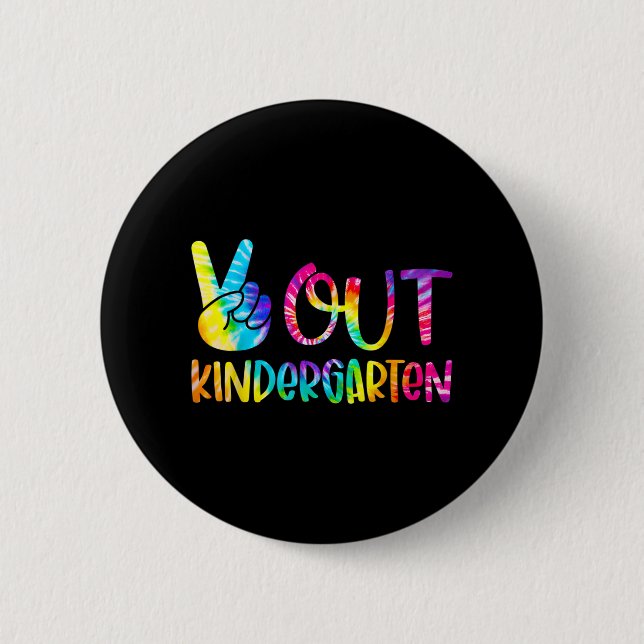Abschluss Kindergarten Gefärbte Krawatte am letzte Button (Vorderseite)