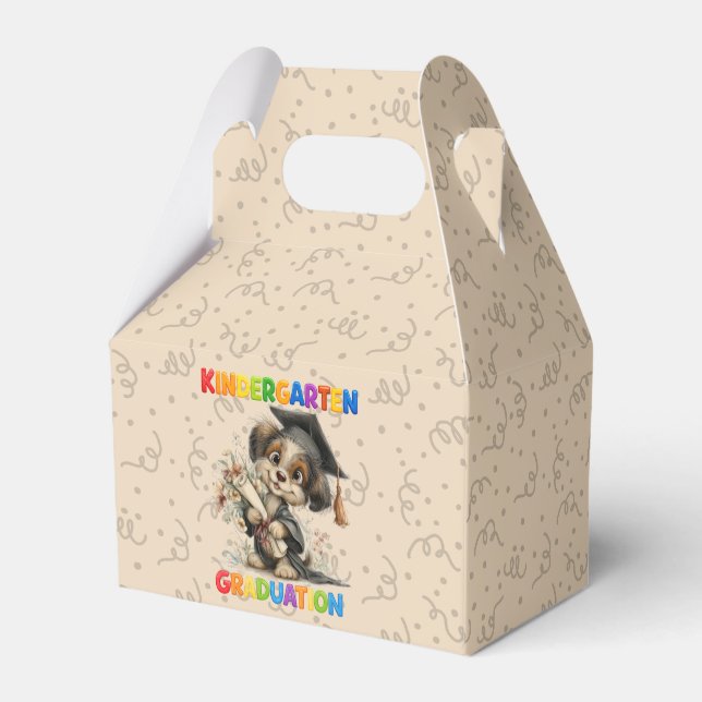 Abschluss Kindergarten Geschenkschachtel (Rückseite)