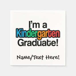 Abschluss Kindergarten Kindergarten Serviette