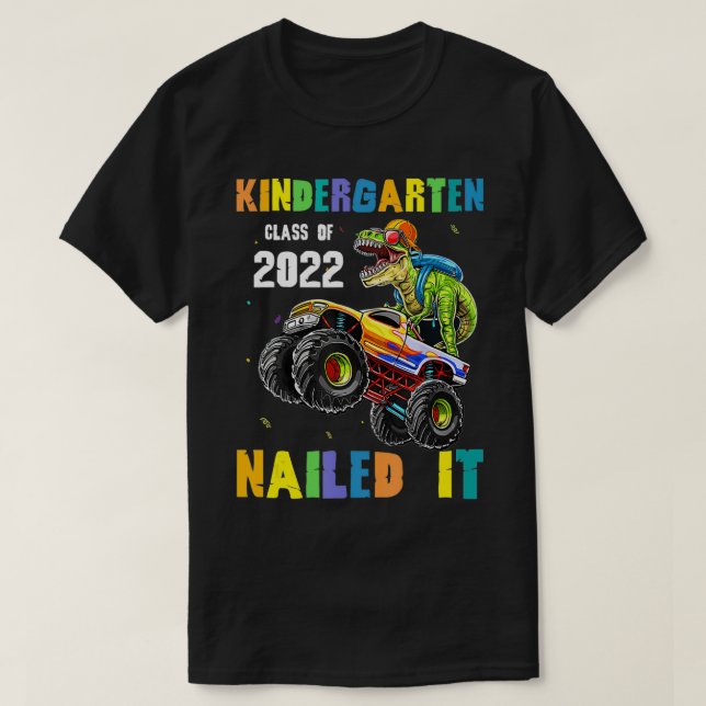 Abschluss Kindergarten-Klasse 2022 nagelte es nage T-Shirt (Design vorne)
