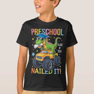 Abschluss Kindergarten Klasse 2025 Absolvent Dinos T-Shirt