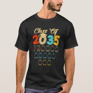 Abschluss Kindergarten-Klasse 2035 vor dem Jahr 20 T-Shirt