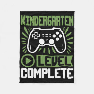 Abschluss Kindergarten Level Complete Gamer Cl 202 Fleecedecke