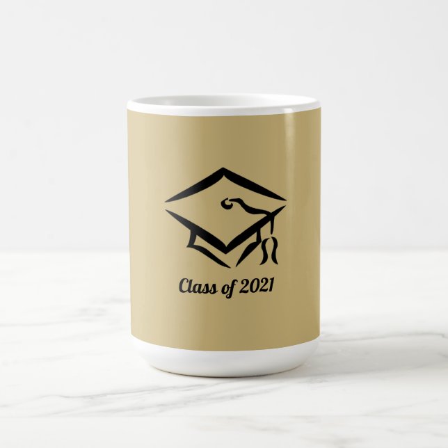Abschluss-Klasse 2021 GLMBLK Kaffeetasse (Mittel)