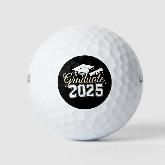 Abschluss-Klasse 2025 Golfball (Vorderseite)