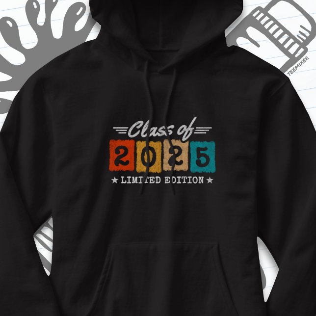 Abschluss-Klasse 2025 Hochschulabsolvent Senior 20 Hoodie (Von Creator hochgeladen)
