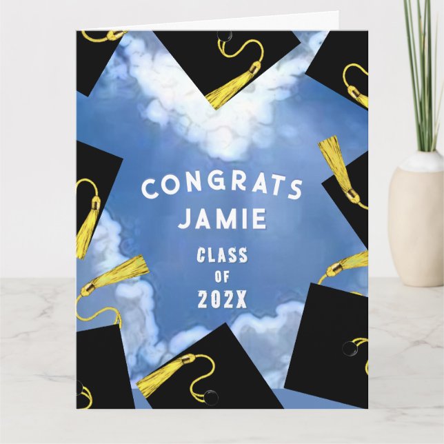 Abschluss-Klasse 2025 Karte (Vorderseite)