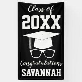 Abschluss-Klasse 2025 Personalisierter Name Banner