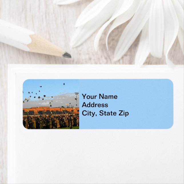 Abschluss-Klasse 20XX auf Feld (Insitu)