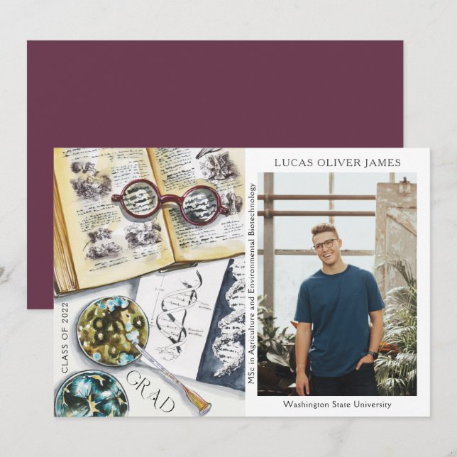 Abschluss-Klasse der Umweltwissenschaften 2022 (Vorne/Hinten)