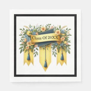 Abschluss-Klasse Serviette