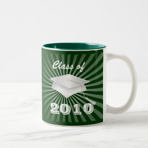 Abschluss-Klasse von 2010 - zeitgenössische Zweifarbige Tasse