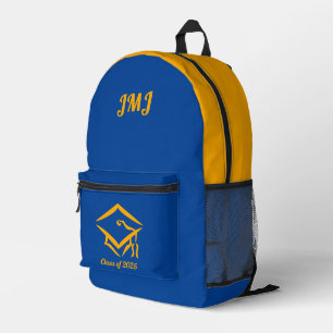 Abschluss Klasse von 20?? BLUGLD - individuelles J Bedruckter Rucksack