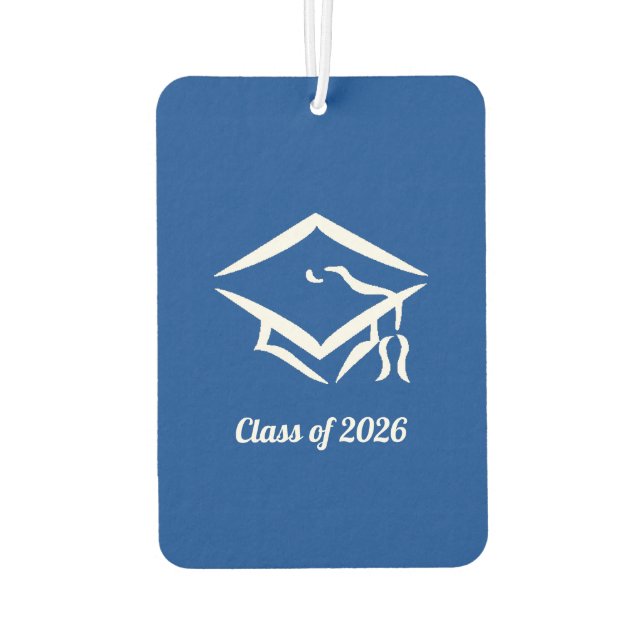 Abschluss Klasse von 20?? BLUWHING Customize Year Autolufterfrischer (Rückseite)