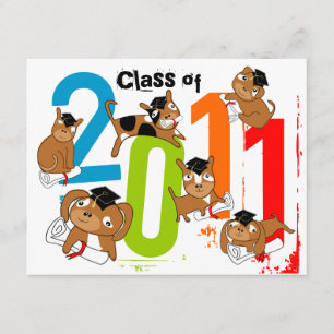 Abschluss-Klasse von Einladungs-Welpen 2011 2 Einladung